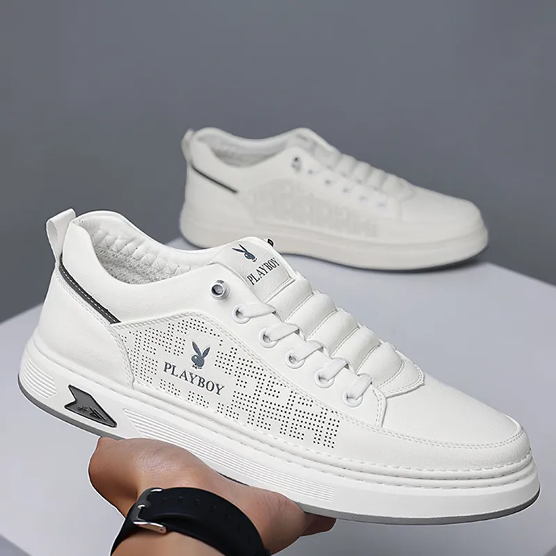 Playboy Playboy Breathable Low-Top Skateboard Shoes Men's-4