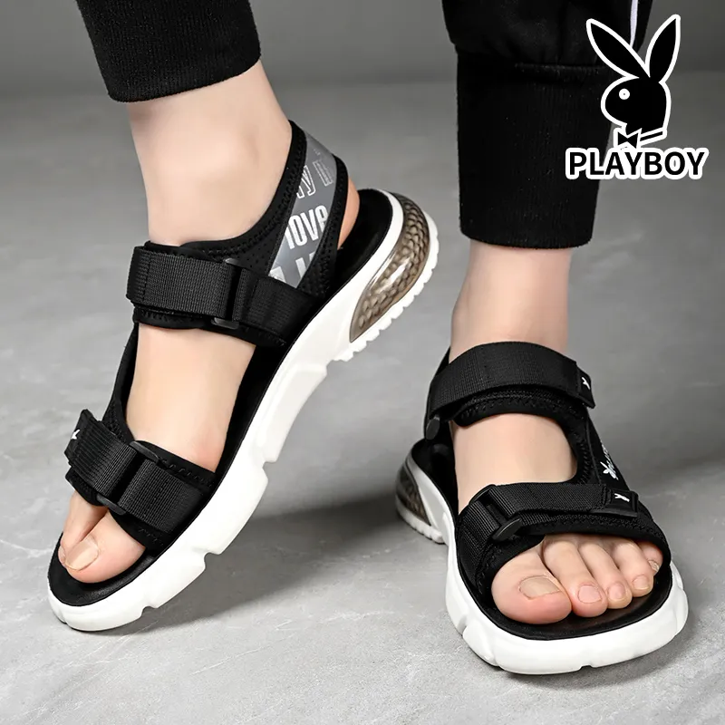 Playboy Playboy Beach Sandals Men's Black-6