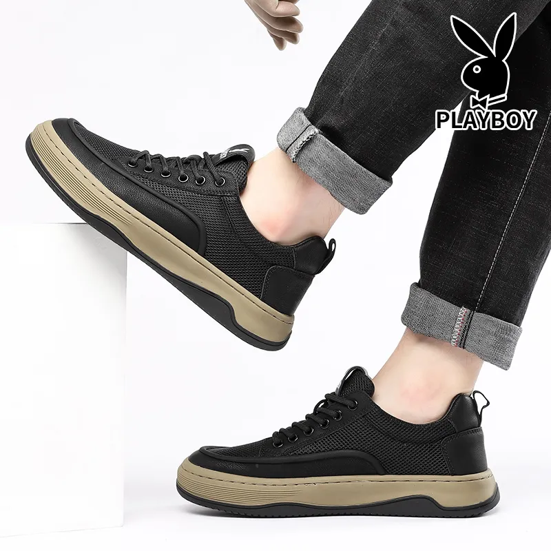 Playboy Playboy Cushioning Lightweight Breathable Skateboard Shoes Men's-6