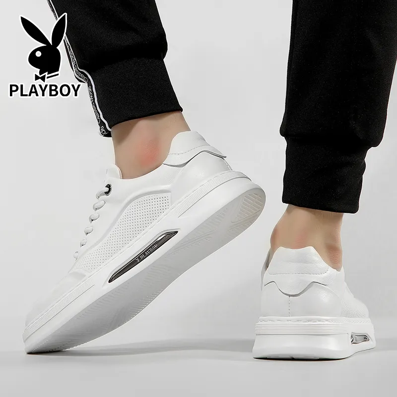 Playboy Playboy Breathable Low-Top Skateboard Shoes Men's-4