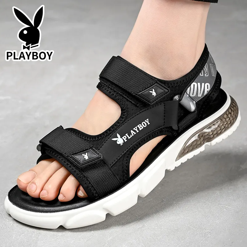 Playboy Playboy Beach Sandals Men's Black-11
