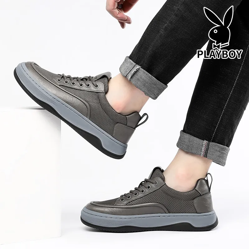 Playboy Playboy Cushioning Lightweight Breathable Skateboard Shoes Men's-9