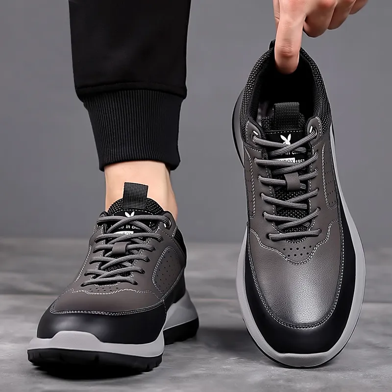 Playboy Playboy Low Top Casual Shoes Men's Black Gray Color-6