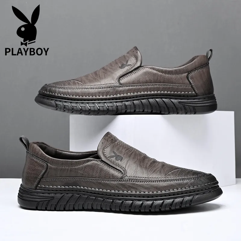 Playboy Playboy Men's Business Leather Shoes Men's-10