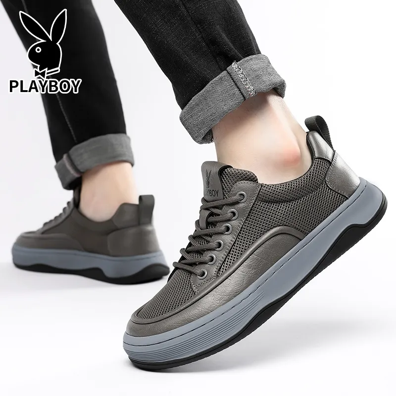 Playboy Playboy Cushioning Lightweight Breathable Skateboard Shoes Men's-11