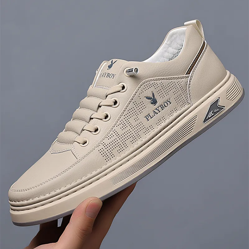Playboy Playboy Breathable Low-Top Skateboard Shoes Men's-10