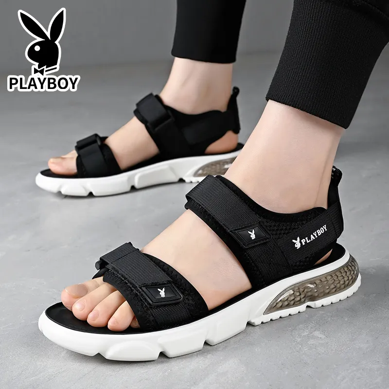 Playboy Playboy Beach Sandals Men's Black-16