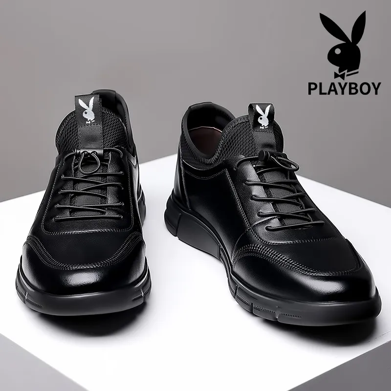 Playboy Casual Shoes Men's Black-2
