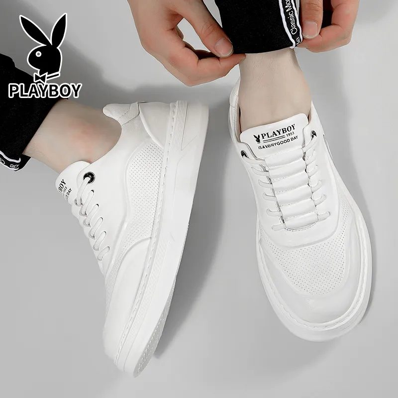 Playboy Playboy Breathable Low-Top Skateboard Shoes Men's-1