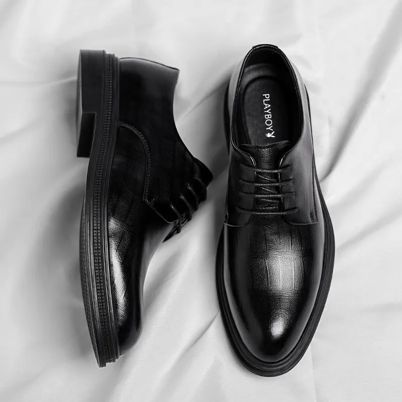 Playboy Playboy Dress Shoes Men's Black-2