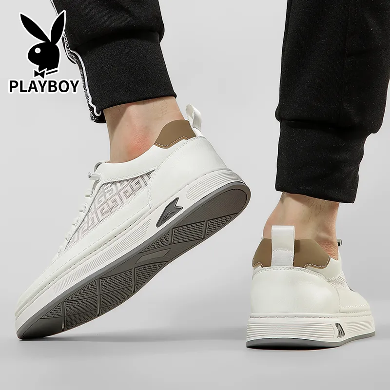 Playboy Playboy Lightweight Breathable Moisture Wicking Low Top Skateboard Shoes Men's-8
