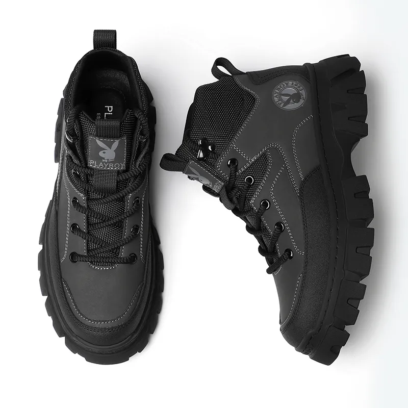 Playboy Playboy Martin Boot Men's Black-4