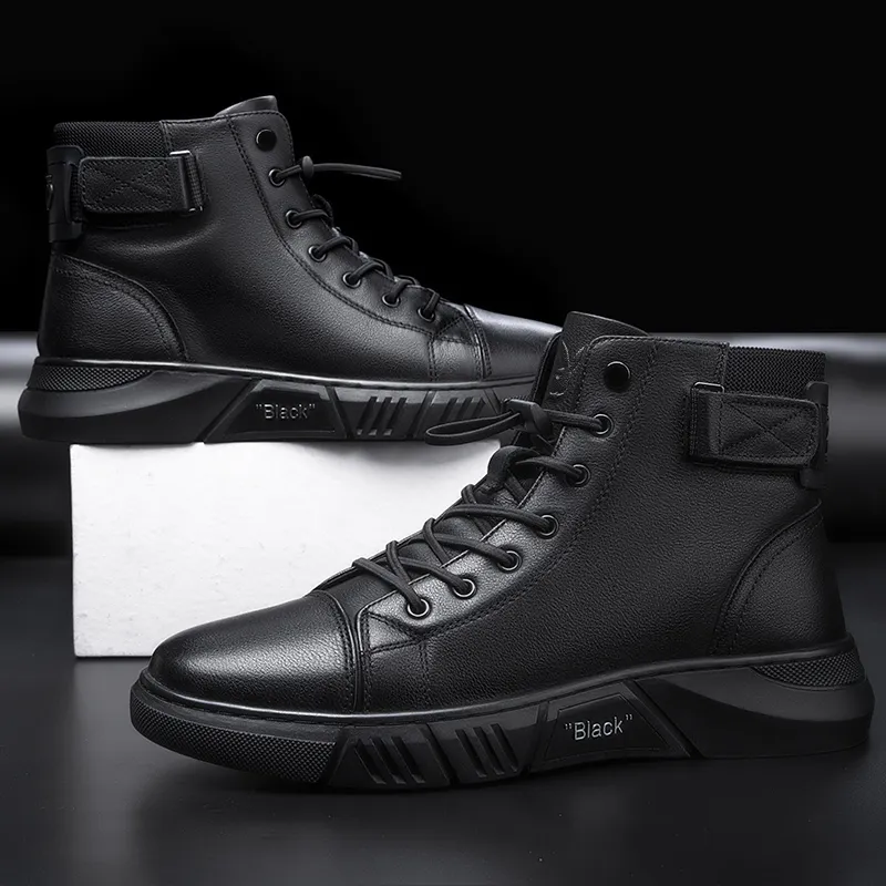 Playboy Playboy Ankle Boots Men's Black-2