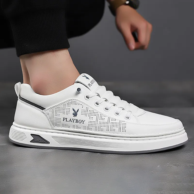 Playboy Playboy Breathable Low-Top Skateboard Shoes Men's-7