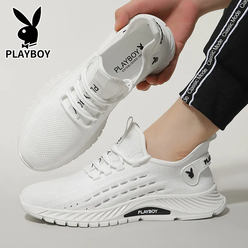 Playboy Playboy Cushioning Breathable Low-Top Casual Shoes Men's-8