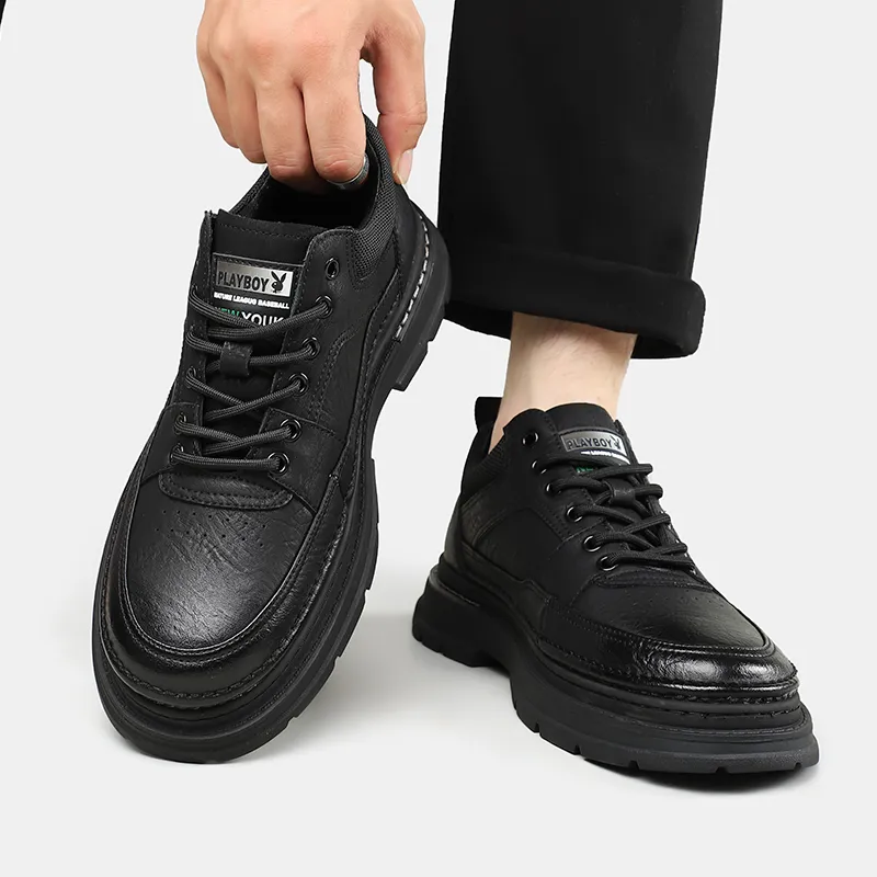 Playboy Wear Resistant Low Top Casual Shoes Men's-5
