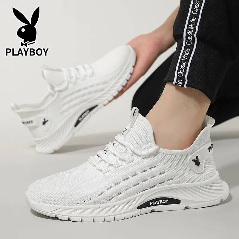 Playboy Playboy Cushioning Breathable Low-Top Casual Shoes Men's-3
