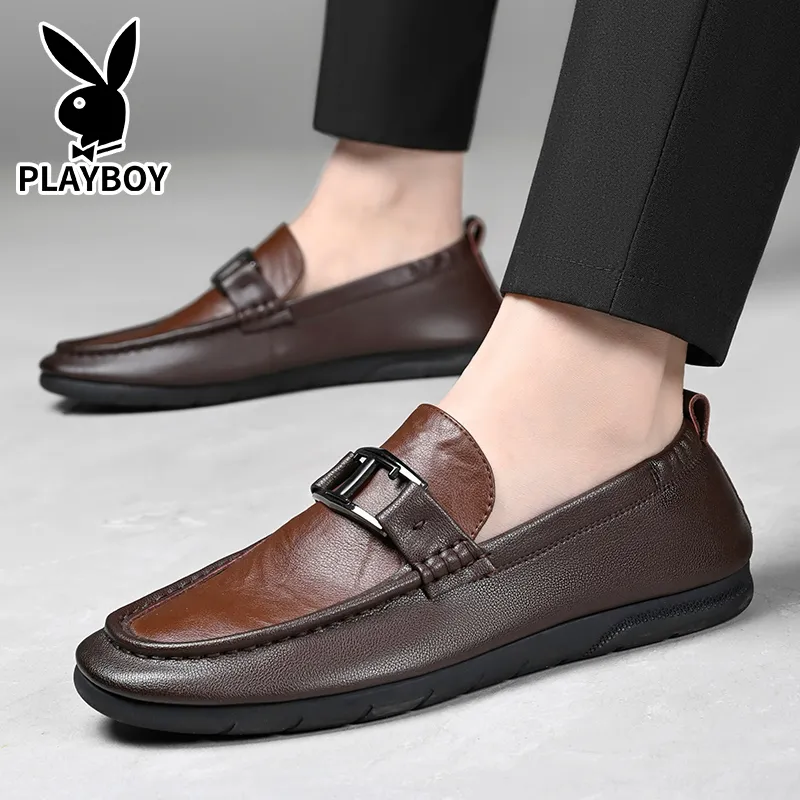 Playboy Loafers Men Black/Brown-2