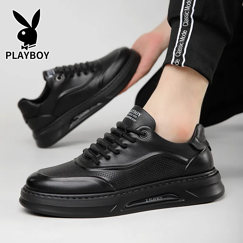 Playboy Playboy Breathable Low-Top Skateboard Shoes Men's-12
