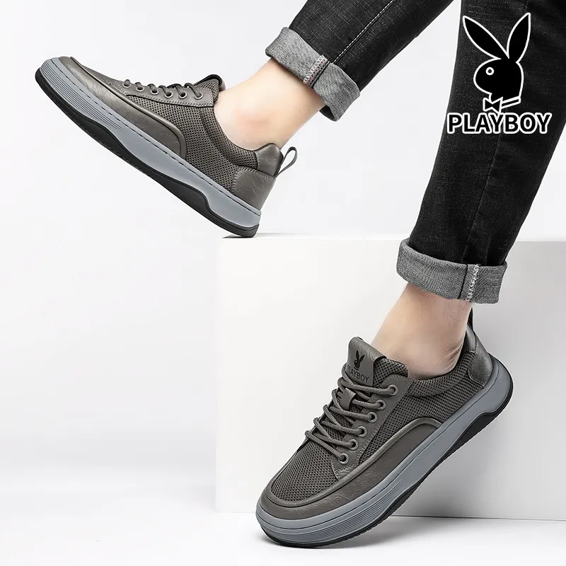 Playboy Playboy Cushioning Lightweight Breathable Skateboard Shoes Men's-10