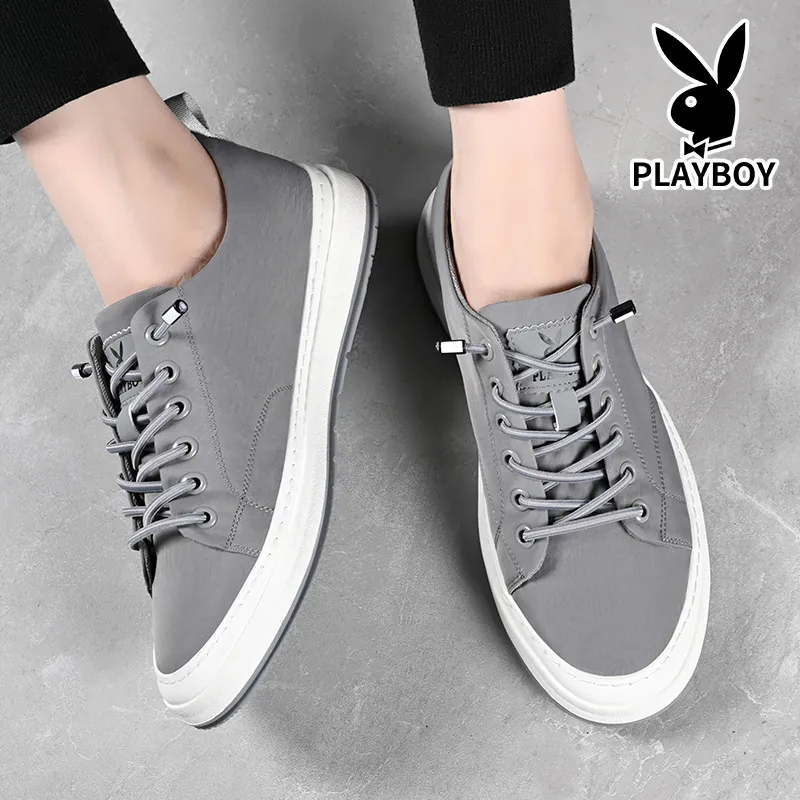 Playboy Playboy Breathable Coverage Lightweight Low-Top Canvas Shoes Men's-2