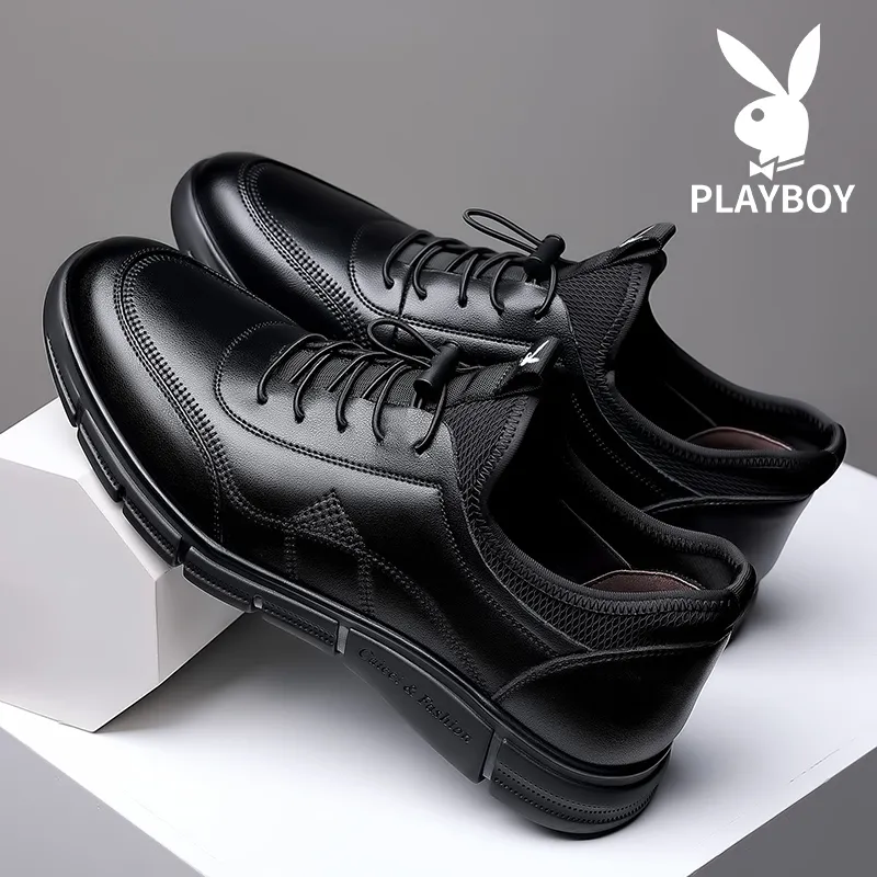 Playboy Casual Shoes Men's Black-1
