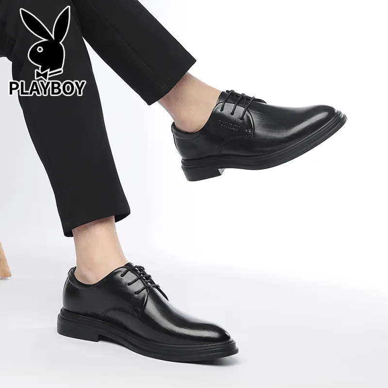 Playboy Playboy Dress Shoes Men's Black-7