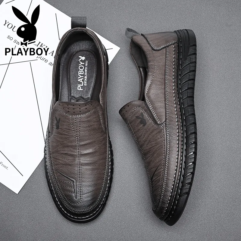 Playboy Playboy Men's Business Leather Shoes Men's-8