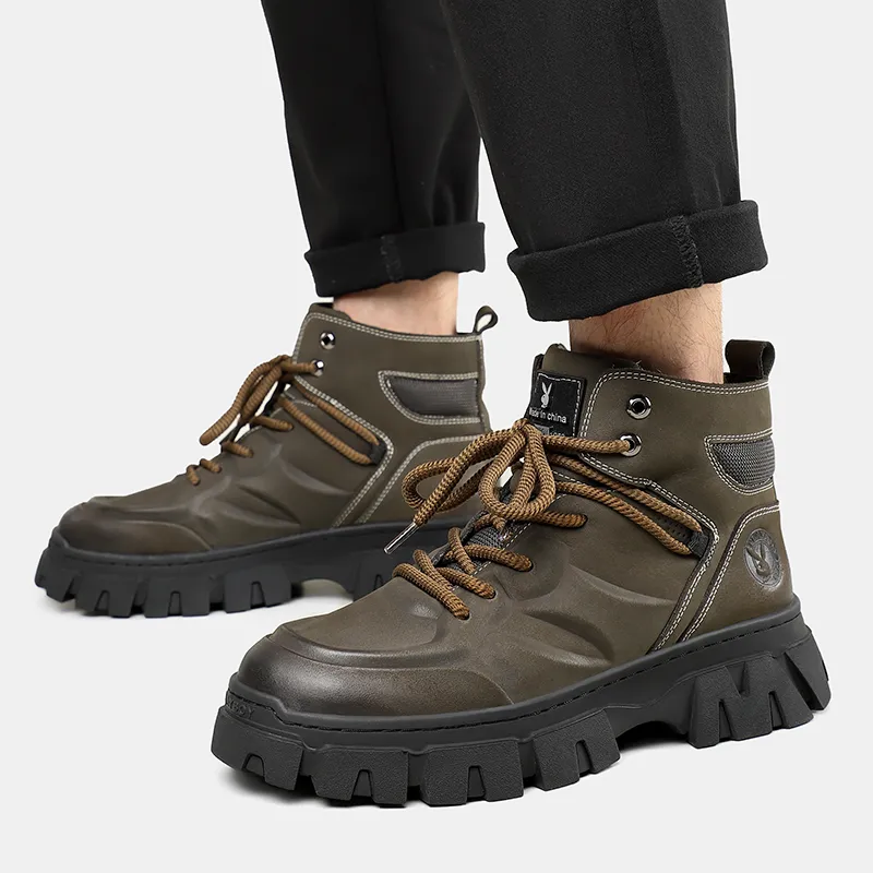 Playboy Playboy Short Martin Boot 4.5cm Men's-9
