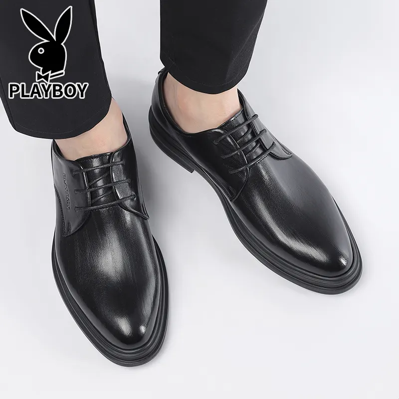 Playboy Playboy Dress Shoes Men's Black-8