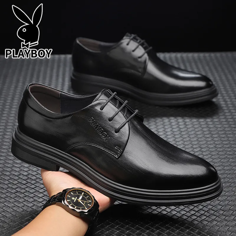 Playboy Playboy Dress Shoes Men's Black-1