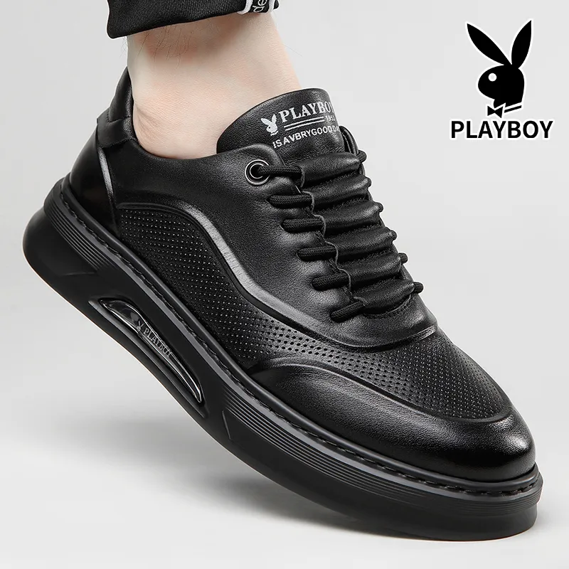 Playboy Playboy Breathable Low-Top Skateboard Shoes Men's-14
