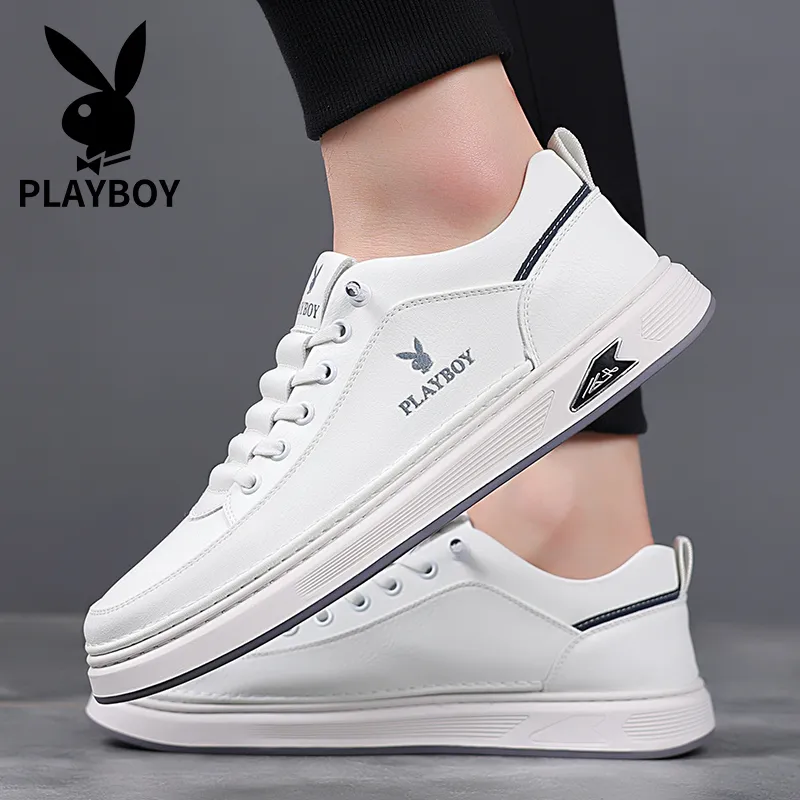 Playboy Playboy Breathable Low-Top Skateboard Shoes Men's-21