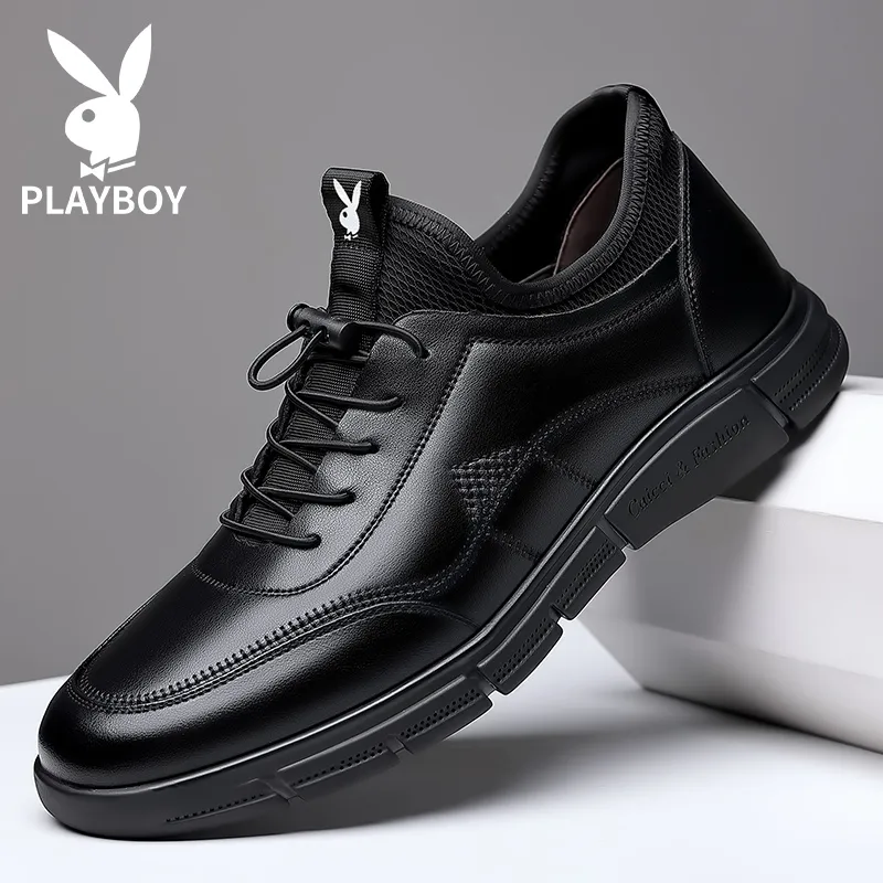 Playboy Casual Shoes Men's Black-4