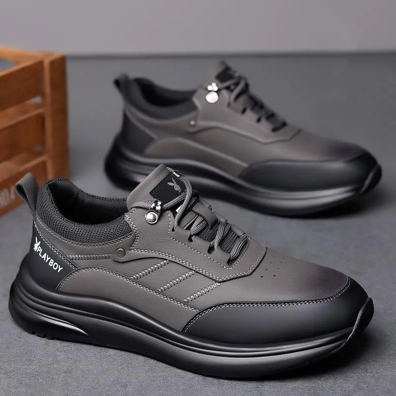 Playboy Playboy Low Top Casual Shoes Men's Dark Gray-5