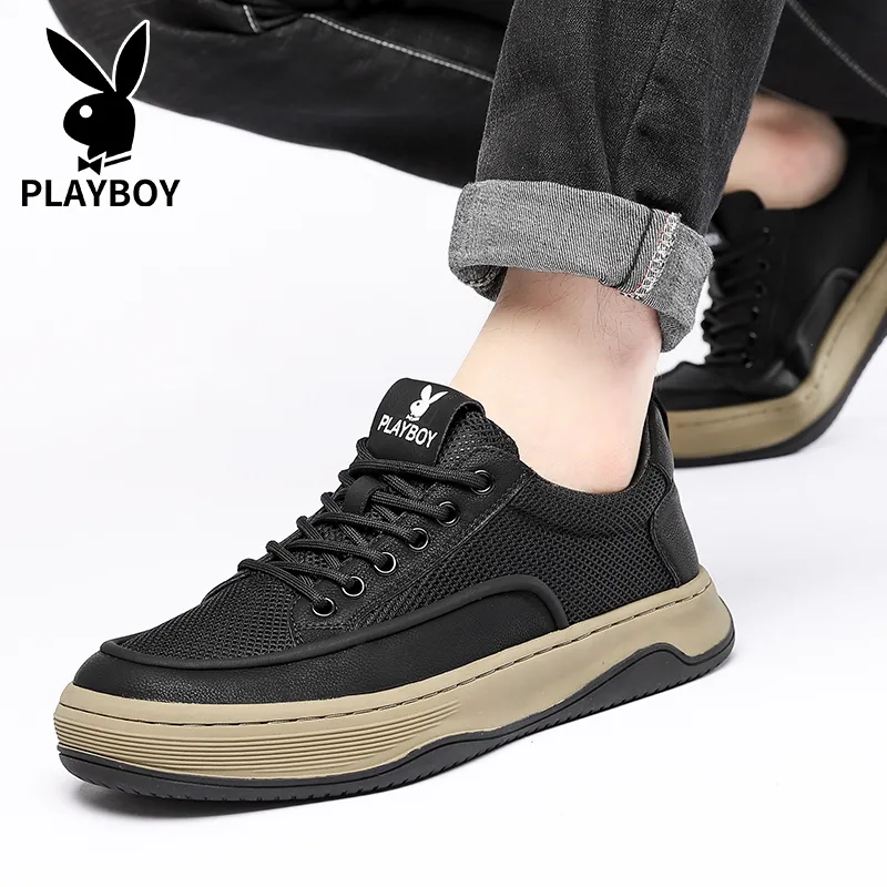 Playboy Playboy Cushioning Lightweight Breathable Skateboard Shoes Men's-1