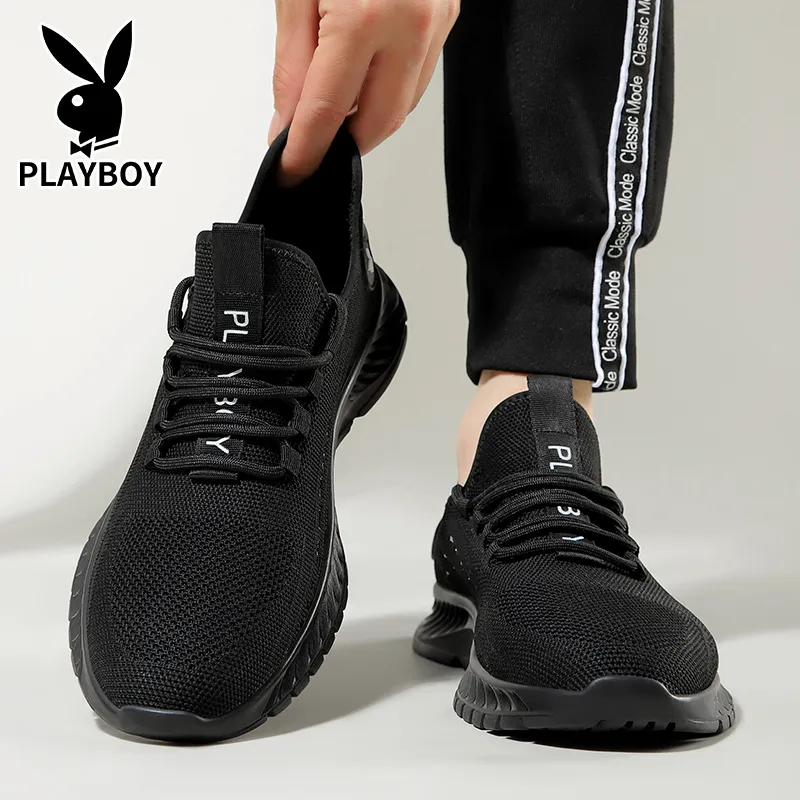 Playboy Playboy Cushioning Breathable Low-Top Casual Shoes Men's-16