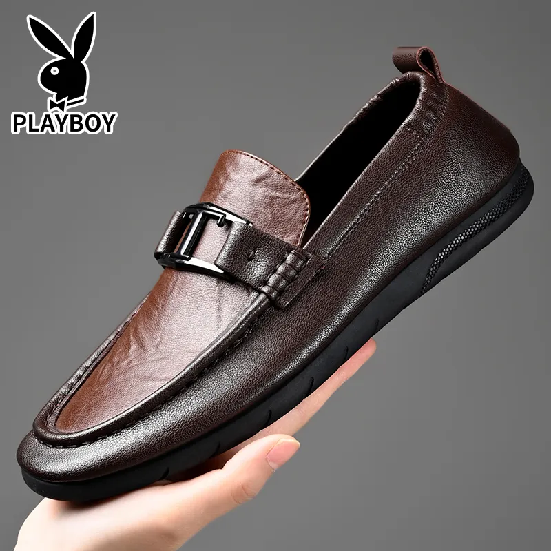 Playboy Loafers Men Black/Brown-1