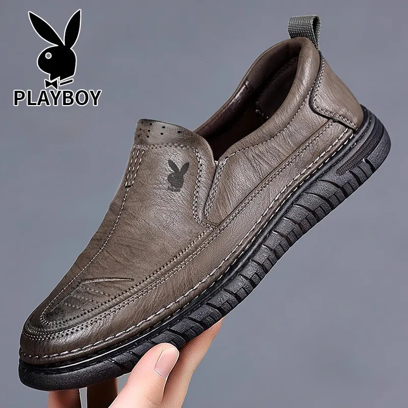 Playboy Playboy Men's Business Leather Shoes Men's-7