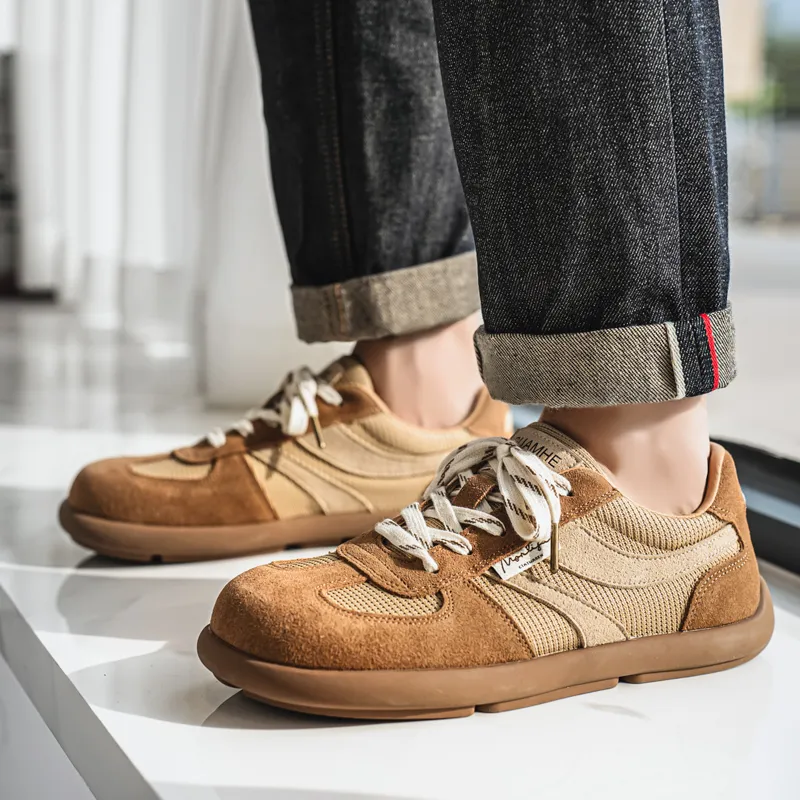 MUPPLE Slip Resistant, Abrasion Resistant, Breathable Low Top Casual Shoes Men's-5