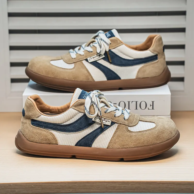 MUPPLE Slip Resistant, Abrasion Resistant, Breathable Low Top Casual Shoes Men's-10
