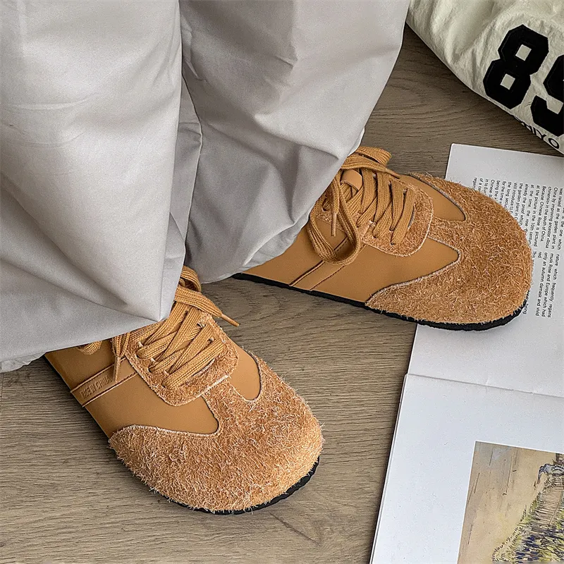 MUPPLE Rubber Sole Abrasion Resistant Slip Resistant Closed Toe Slippers Unisex-10