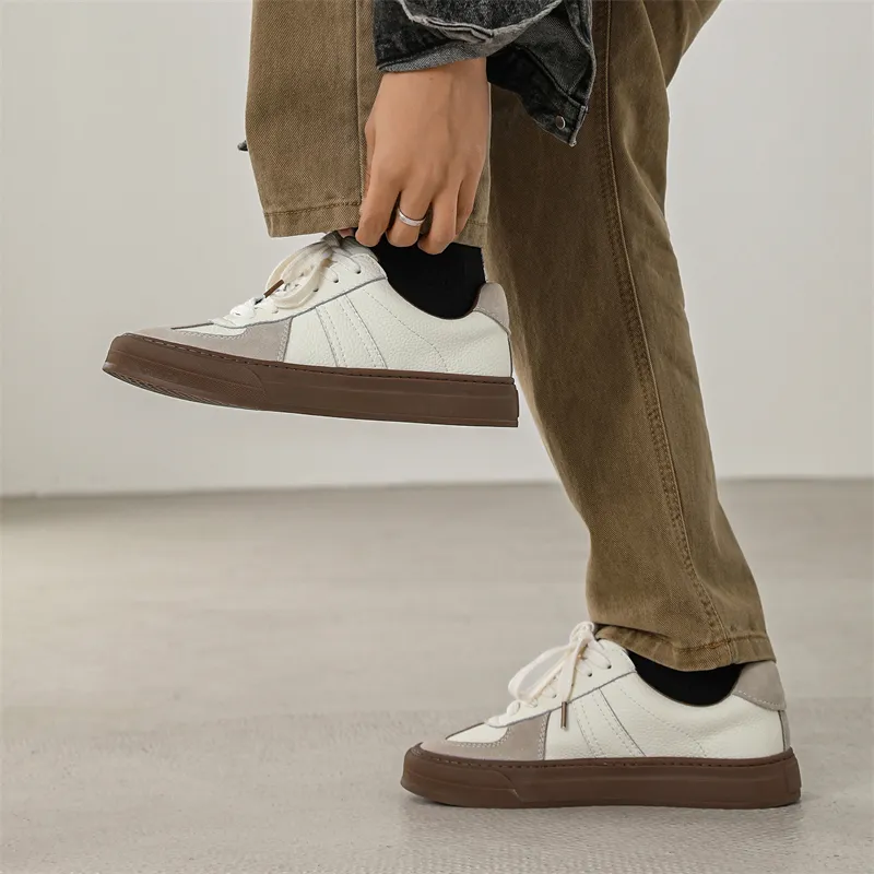 MUPPLE Abrasion Resistant Breathable Low Top Skateboard Shoes Men's-5