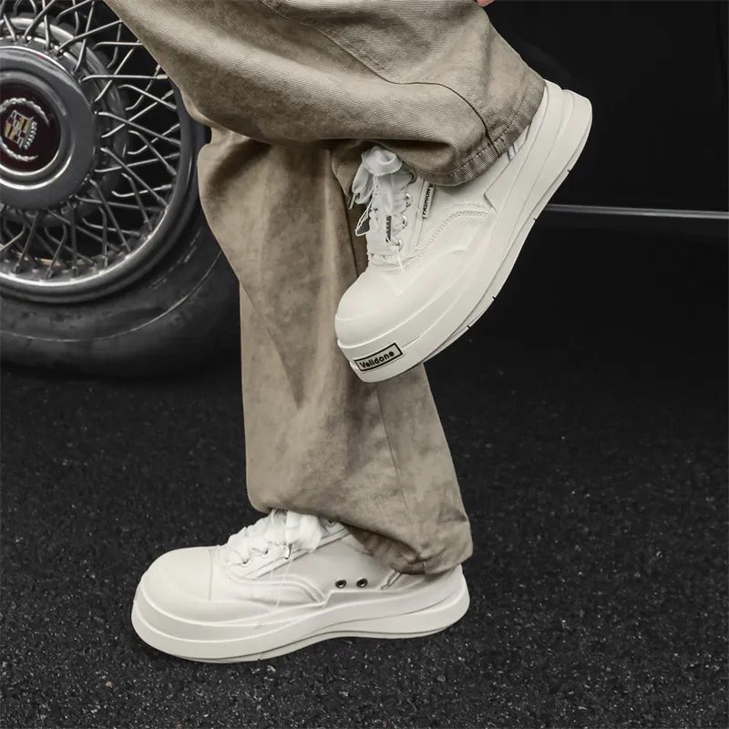 MUPPLE Lightweight And Breathable Low Top Skateboard Shoes Unisex-8