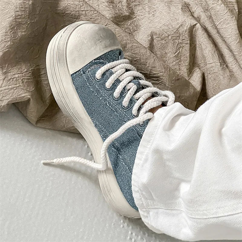 MUPPLE Lightweight Breathable Height Increasing Low Top Skateboard Shoes Unisex-15