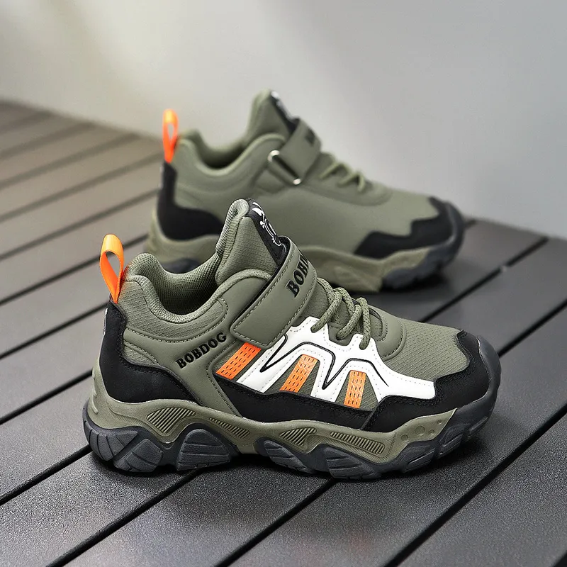 BOBDOG Slip Resistant Anti Kick Cushioning Wear Resistant Water Resistant Low Top Kids Lifestyle Shoes Kids'-19