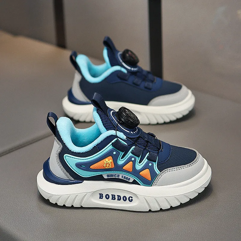 BOBDOG Slip Resistant Anti Kick Abrasion Resistant Waterproof Thermal Low Top Kids Lifestyle Shoes Kids'-6