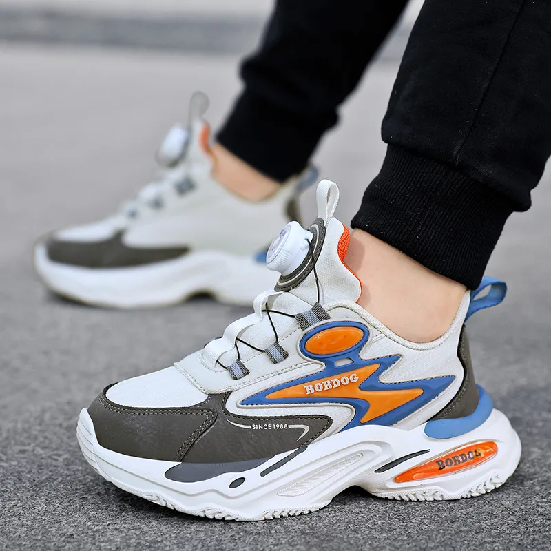 BOBDOG Slip Resistant Cushioning Wear Resistant Rebound Water Resistant Low Top Kids Lifestyle Shoes Kids'-11