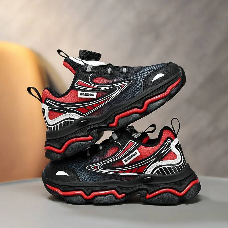 BOBDOG Anti Slip And Wear Resistant Breathable Low Top Kids Lifestyle Shoes Kids'-8