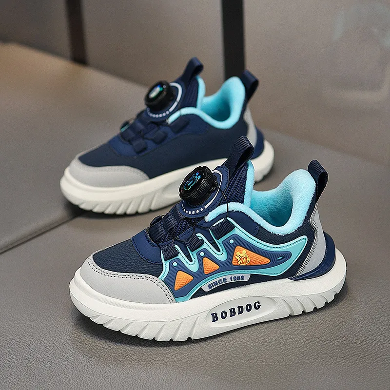 BOBDOG Slip Resistant Anti Kick Abrasion Resistant Waterproof Thermal Low Top Kids Lifestyle Shoes Kids'-3
